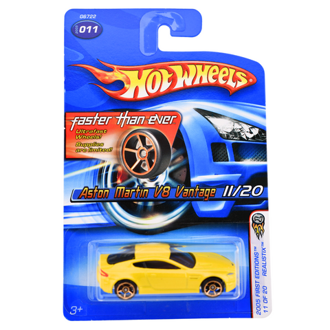 Aston Martin V8 Vantage 2005 First Editions Hot Wheels - Big J's Garage