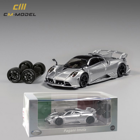 Pagani Imola Silver Limited Edition 1:64 CM Model - Big J's Garage