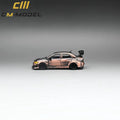 Mitsubishi Evo ix Widebody Bronze With Carbon Limited Edition 1:64 CM Model - Big J's Garage