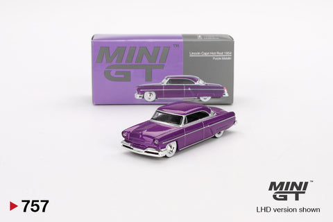 Lincoln 1954 Capri Hot Rod Metallic Purple Mini GT - Big J's Garage