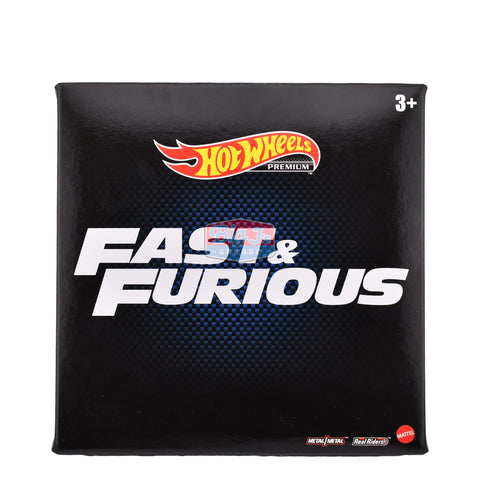 Fast and Furious Hot Wheels Premium Box 5 Pack Set Sealed - Big J's Garage