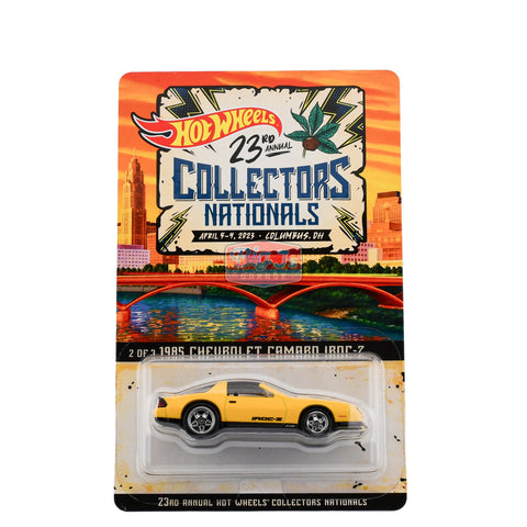 Hot Wheels 2023 National Convention #2/3 - 1985 Chevy Camaro (#5,195/06,200) - Big J's Garage