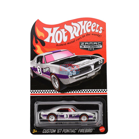 Hot Wheels Custom '67 Pontiac Firebird 2023 Collector Edition Zamac Legends Tour - Big J's Garage