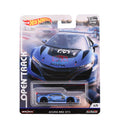 Hot Wheels Premium Car Culture Open Track Acura NSX GT3 Blue - Big J's Garage