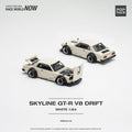 (Pre-Order) Nissan Skyline GT-R V8 Drift (Hakosuka) White Pop Race - Big J's Garage