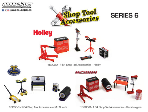 (Pre-Order) Shop Tool Accessories Auto Body Shop Series 6 Greenlight Collectibles - Big J's Garage