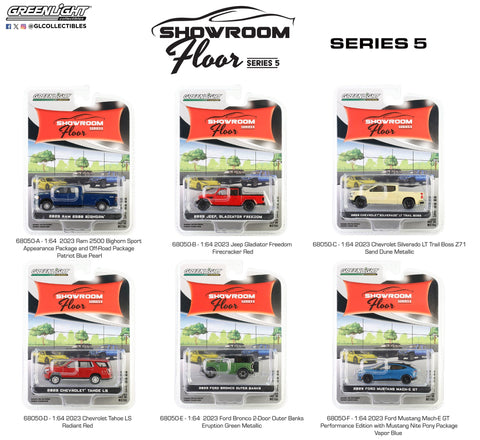 Showroom Floor Series 5 6-Car Assortment Greenlight Collectibles - Big J's Garage