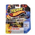 Team Hot Wheels 2012 Ford Fiesta '12 HWTF Test Facility Rare VHTF Yellow - Big J's Garage