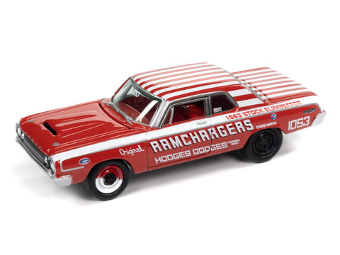 1964 Dodge 330 Ramchargers Red Johnny Lightning - Big J's Garage