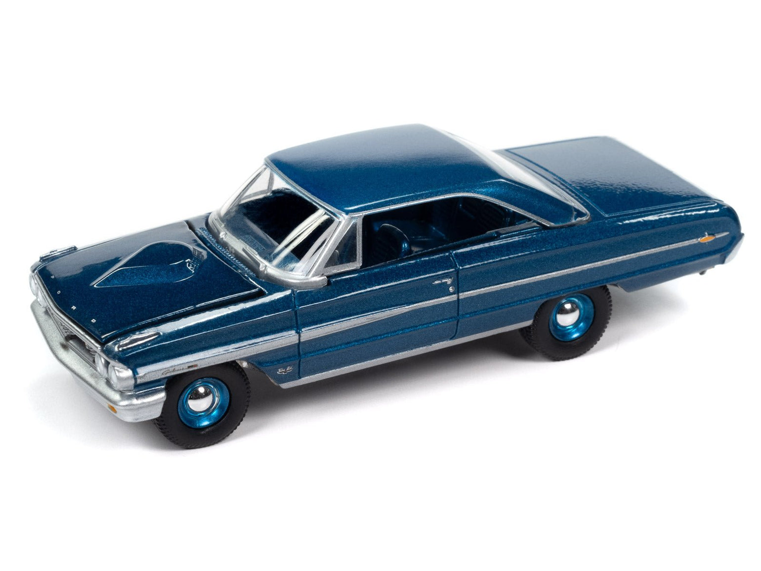 1964 Ford Galaxie Guardsman Blue Poly Auto World Big J's Garage