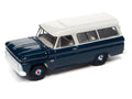 1966 Chevy Suburban Dark Blue/White Auto World - Big J's Garage