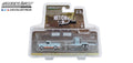 1968 Chevrolet C-10 Shortbed Gulf Oil and Gulf Oil Tandem Car Trailer Greenlight Collectibles - Big J's Garage
