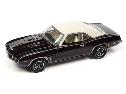 1969 Pontiac Firebird Expresso Brown Poly with Flat White Roof Auto World - Big J's Garage