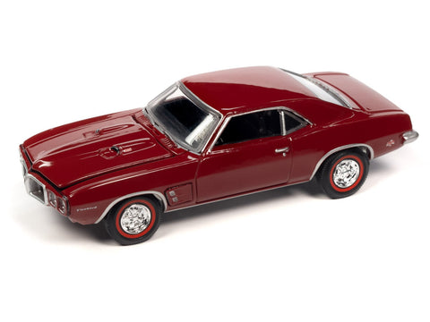 1969 Pontiac Firebird Matador Red Auto World - Big J's Garage