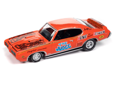 1969 Pontiac GTO Orange Racing Champions - Big J's Garage