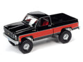 1978 Chevy Silverado K10 Fleetside Midnight Black/Red Auto World - Big J's Garage