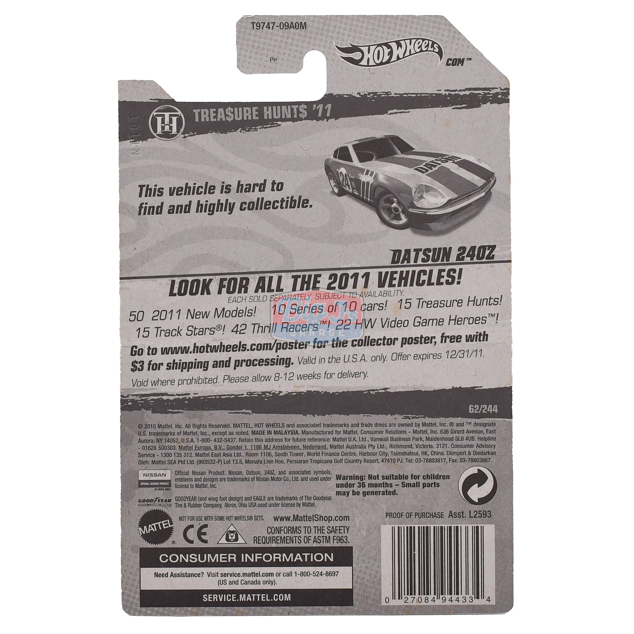 Datsun 240z super treasure hunt clearance
