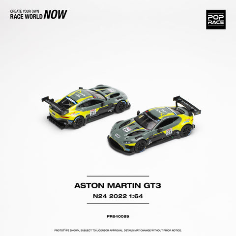 (Pre-Order) Aston Martin Vantage GT3 N21 2022 Nürburgring Pop Race - Big J's Garage