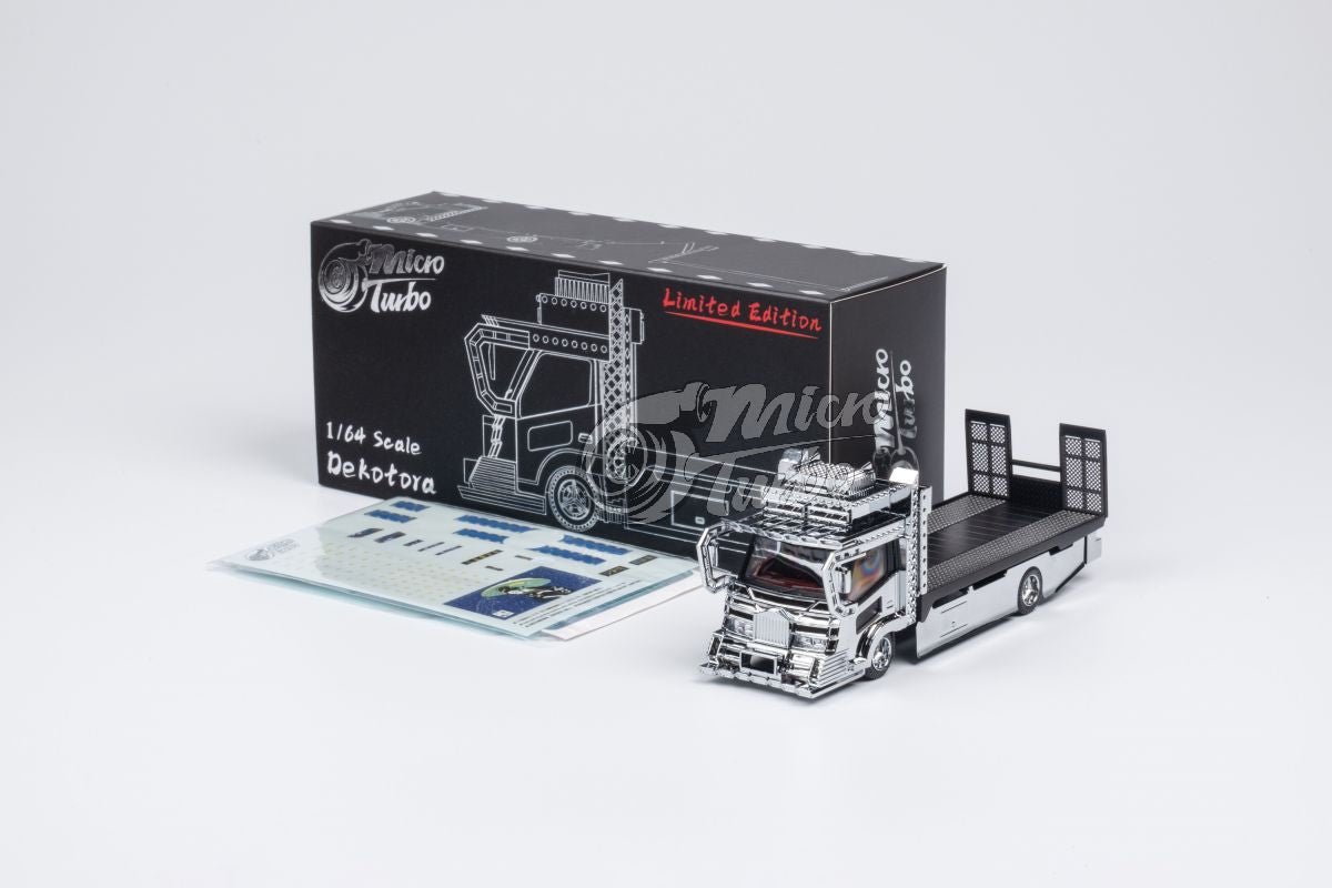 Dekotora Flatbed Tow Truck Hauler Ver. 2 Micro Turbo Big J's Garage