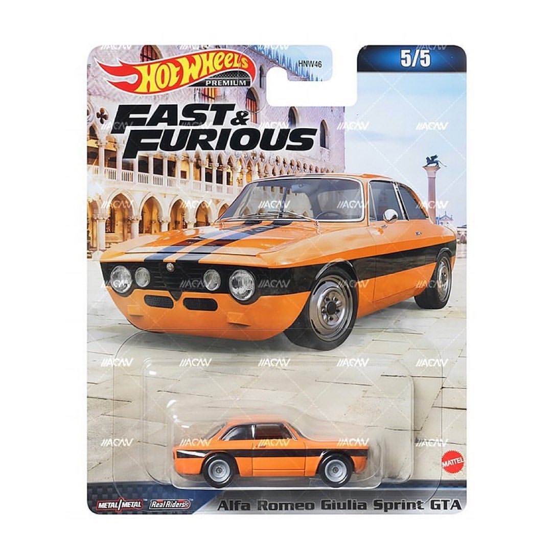 Fast and Furious Mix 3 2023 Hot Wheels Car Culture Premium 5 Car Assortment