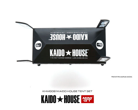 Kaido House Tent V1 Black Kaido House x Mini GT - Big J's Garage