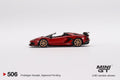 Lamborghini Aventador SVJ Roadster (Rosso Efestos) Mini GT - Big J's Garage