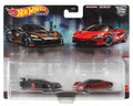 McLaren Senna and McLaren 720S 2 Pack Hot Wheels Car Culture - Big J's Garage