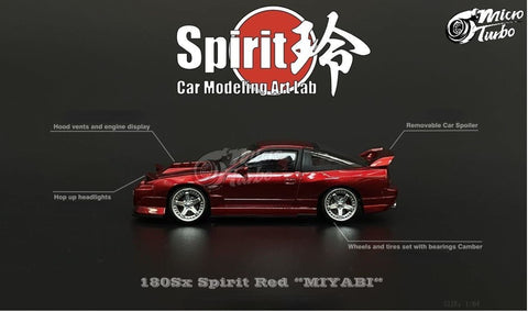 Nissan 180SX Spirit Rei Red 'Miyabi' Micro Turbo - Big J's Garage