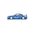 Nissan Skyline GT-R(R34) Blue Kaido Works V3 Kaido House x Mini GT - Big J's Garage