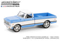 (Pre-Order) 1971 Chevrolet C10 Super Cheyenne Custom Pickup – Blue Barrett-Jackson Series 14 Greenlight Collectibles - Big J's Garage