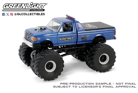 (Pre-Order) 1987 Ford F-250 - Bigfoot #6 - Kings of Crunch Series 15 Greenlight Collectibles - Big J's Garage