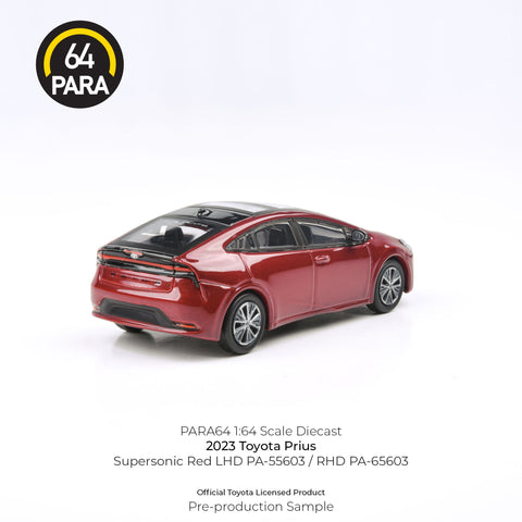 (Pre-Order) 2023 Toyota Prius Supersonic Red RHD Para64 - Big J's Garage