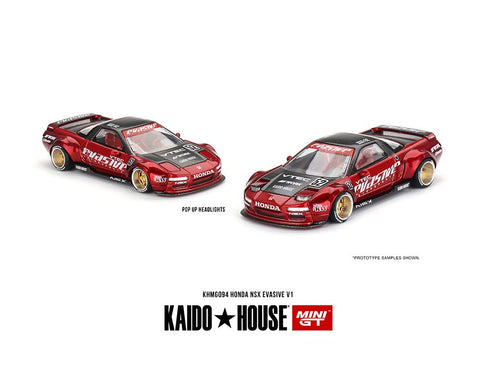 (Pre-Order) Honda NSX Evasive V1 Kaido House x Mini GT - Big J's Garage