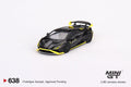 (Pre-Order) Lamborghini Huracan STO Nero Noctis Mini GT Mijo Exclusives - Big J's Garage