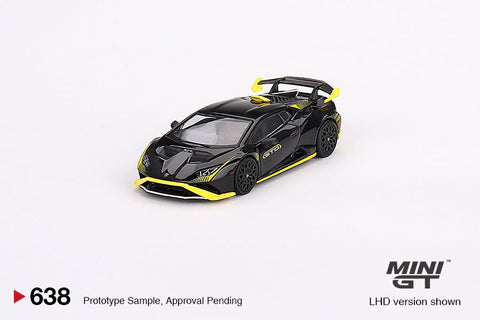 (Pre-Order) Lamborghini Huracan STO Nero Noctis Mini GT Mijo Exclusives - Big J's Garage