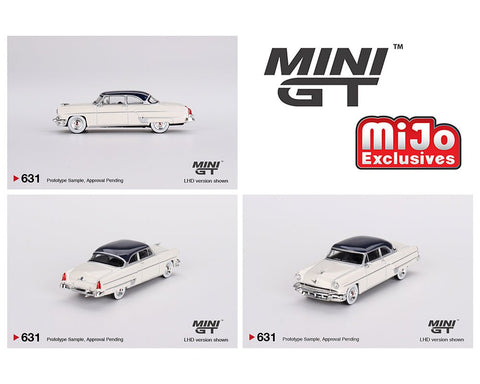 (Pre-Order) Lincoln Capri 1954 – Arctic White Mini GT Mijo Exclusives - Big J's Garage