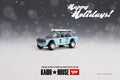 (Pre-Order) Nissan Datsun 510 Wagon Kaido GT Surf Safari RS Winter Holiday Edition Kaido House x Mini GT - Big J's Garage