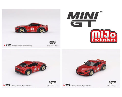(Pre-Order) Nissan Z Pandem Passion Red Mini GT Mijo Exclusives - Big J's Garage