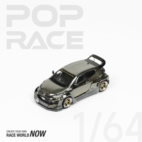 (Pre-Order) Pandem GR Yaris Black Chrome Pop Race - Big J's Garage