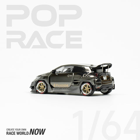 (Pre-Order) Pandem GR Yaris Black Chrome Pop Race - Big J's Garage