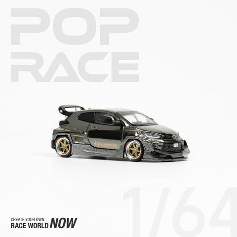 (Pre-Order) Pandem GR Yaris Black Chrome Pop Race - Big J's Garage