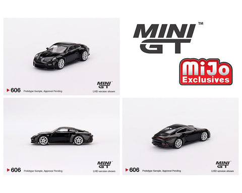 Porsche 911(992) GT3 Touring Black Mini GT Mijo Big J's Garage