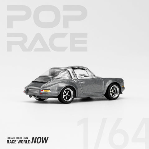 (Pre-Order) Singer Targa Metallic Grey Pop Race - Big J's Garage