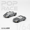 (Pre-Order) Singer Targa Metallic Grey Pop Race - Big J's Garage