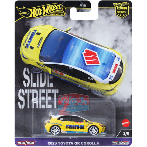 (Pre-Order) Slide Street 2 Hot Wheels Car Culture Premium Assortment 10 Car Factory Sealed Case - Big J's Garage