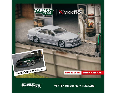 Toyota Mark II JZX100 VERTEX Green Global64 Tarmac Works - Big J's Garage