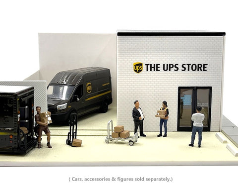 UPS Store Diorama Greenlight Collectibles Mijo Exclusives - Big J's Garage