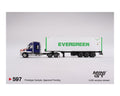 Western Star 49X with 40' Reefer Container EVERGREEN Mini GT - Big J's Garage