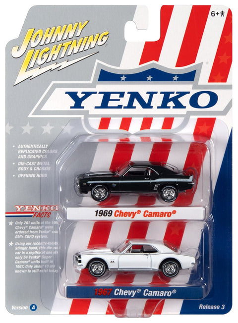 Yenko Camaro 2-Pack Set A Johnny Lightning - Big J's Garage